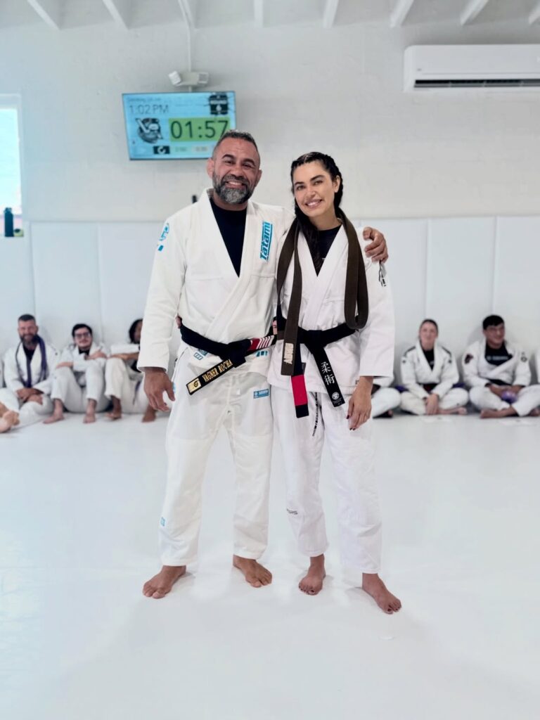 Vagner and Fafa Rocha black-belt BJJ