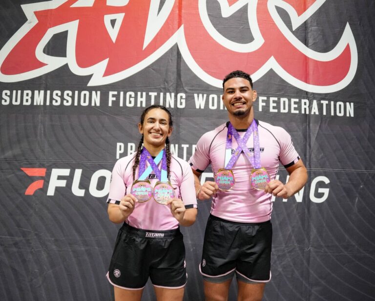 Achiles Rocha and Jasmine Rocha win adcc Miami